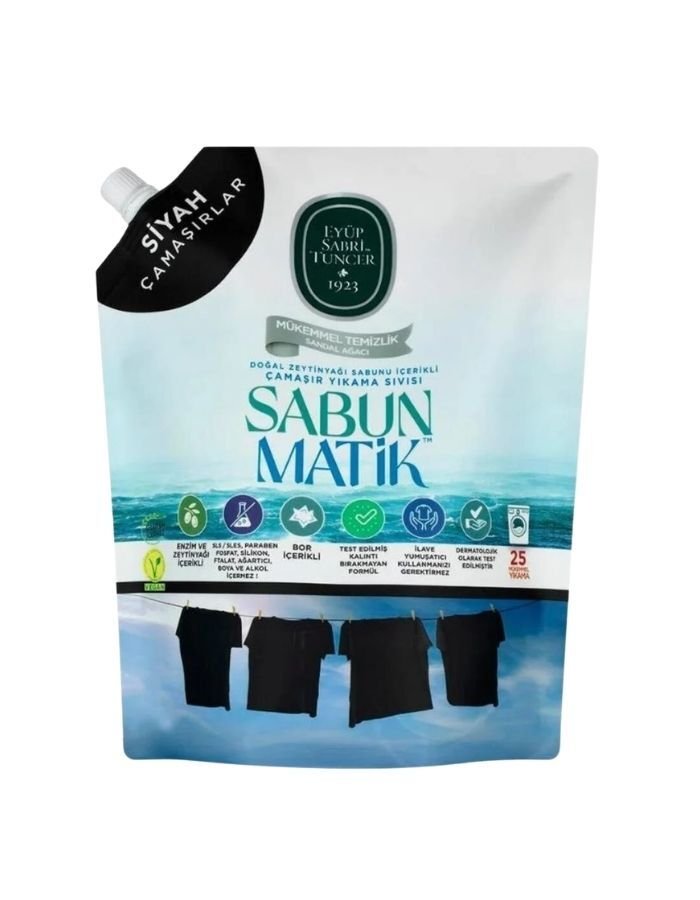 Eyüp Sabri Tuncer Siyahlar Çamaşır Yıkama Sıvısı 1500 ML