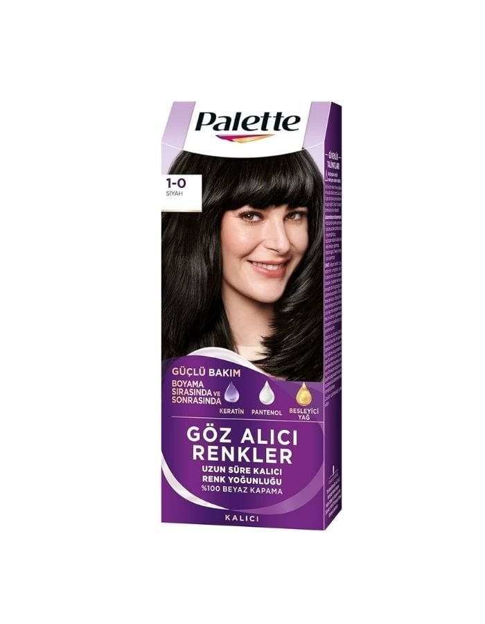 Palette Icc Saç Boyası 1.0 Siyah