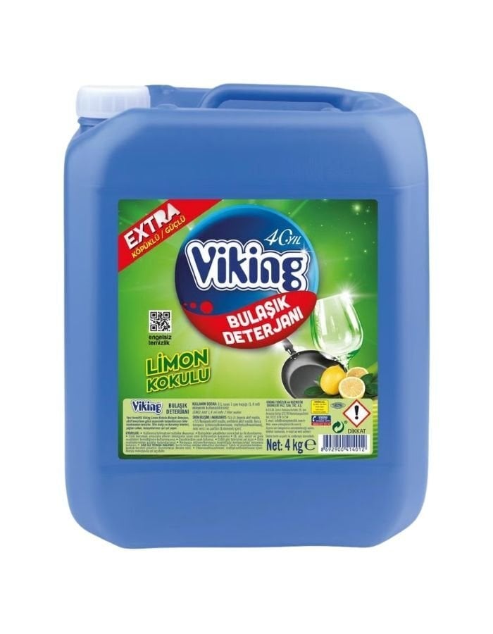 Viking Sıvı Bulaşık Deterjanı 4 Kg