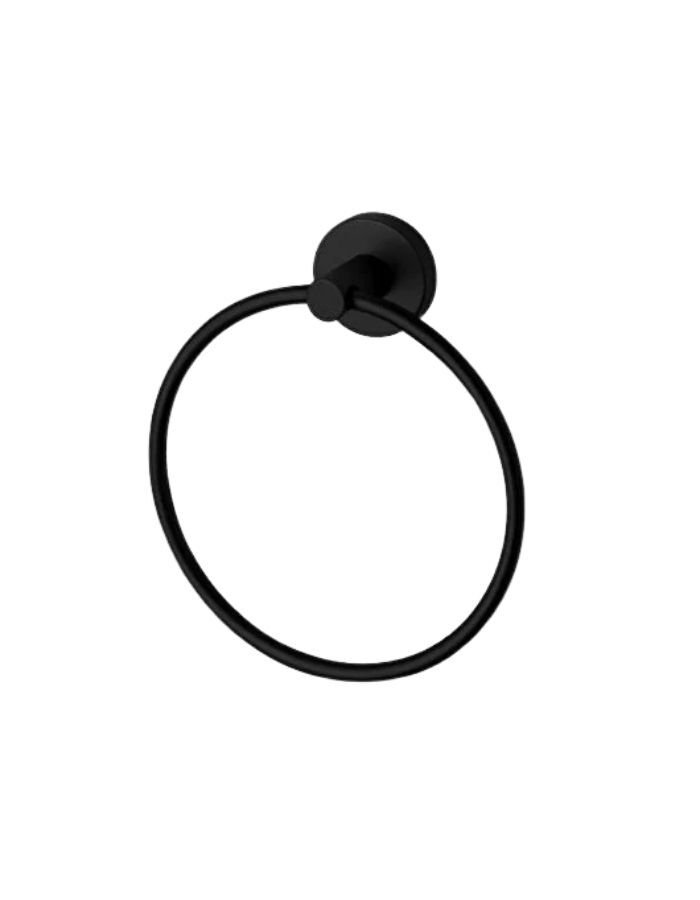 Daystone Siyah Yuvarlak Havluluk