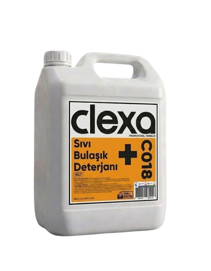 Clexa Sıvı Bulaşık Deterjanı Extra 8 Lt (Yeşil)
