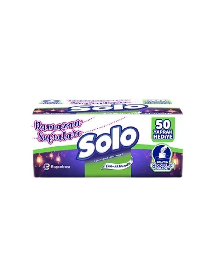 Solo 150+50'li Çek Al Mendil