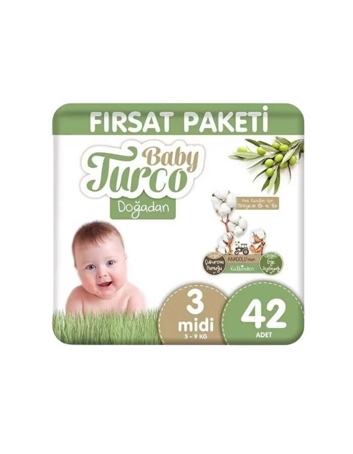 Baby Turco 42'li Bebek Bezi Fırsat Paketi No:3