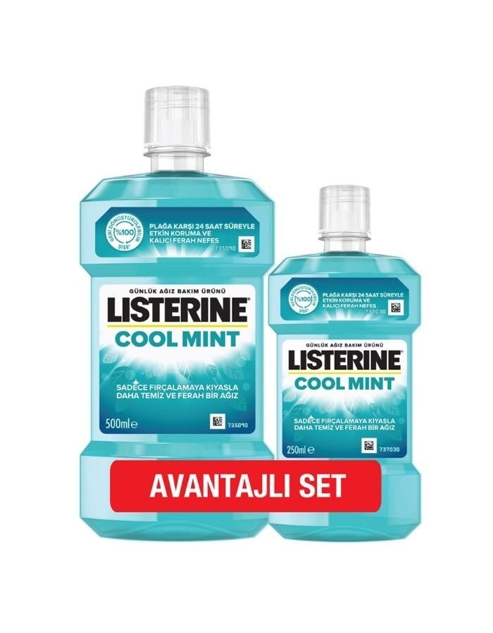 Listerine Ağız Bakım Suyu 500+250 ML