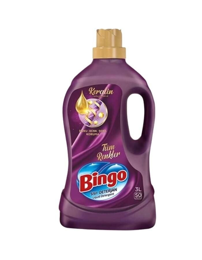 Bingo Klasik Onaran Sıvı Çamaşır Deterjanı 3000 ML