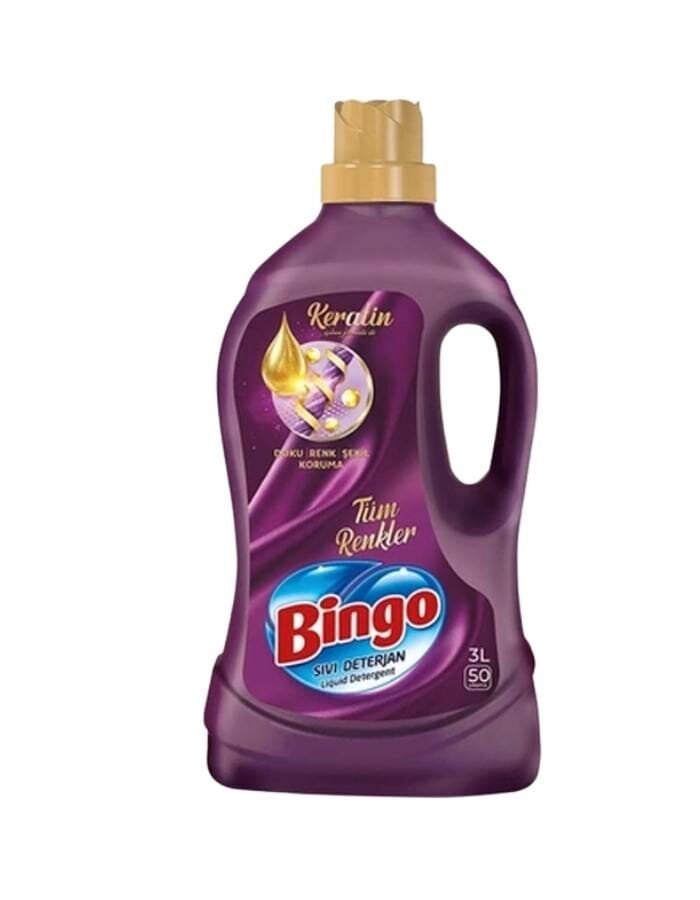 Bingo Klasik Onaran Sıvı Çamaşır Deterjanı 3000 ML