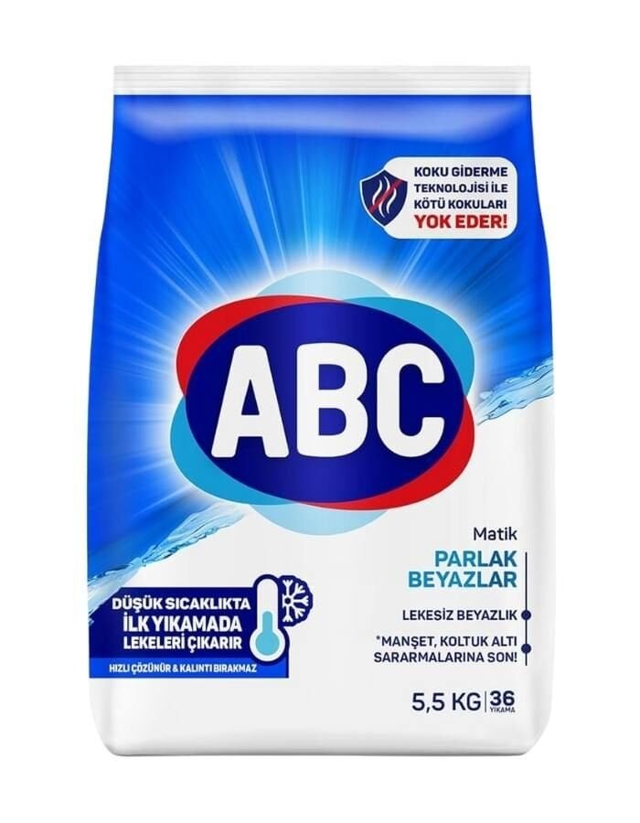 Abc Matik Parlak Beyazlar 5,5 Kg