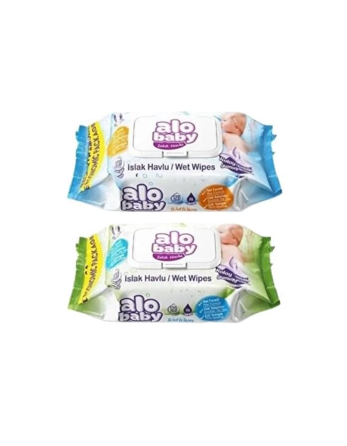 Alo 120'li Baby Islak Havlu