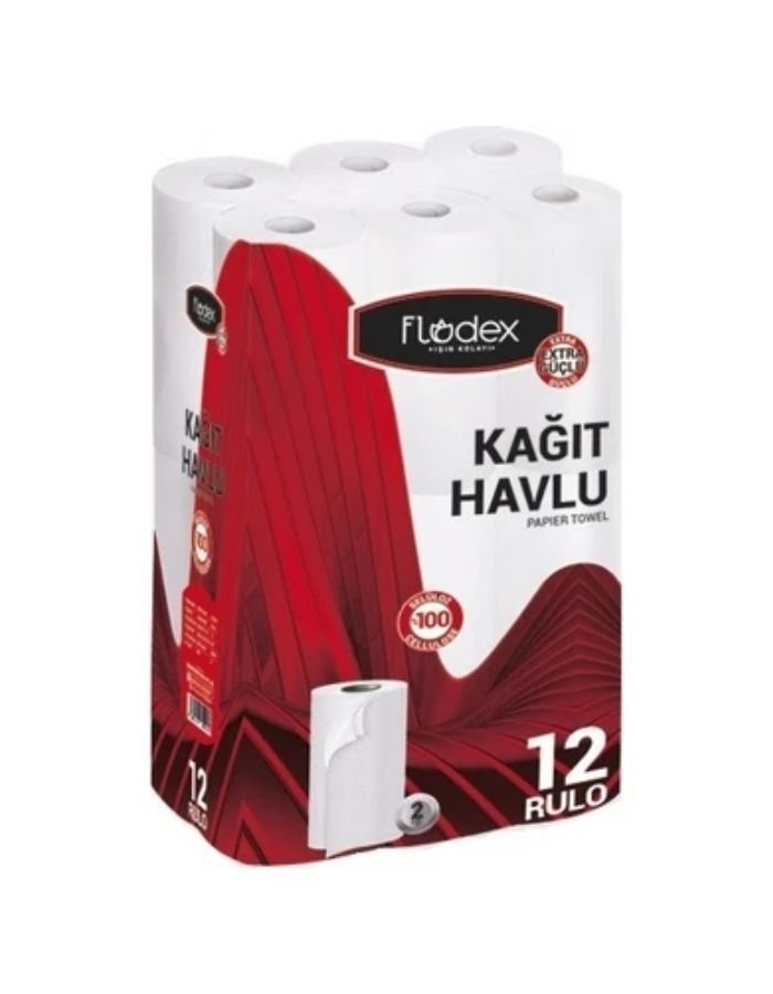 Flodex 12'li 2 Kat Kağıt Havlu