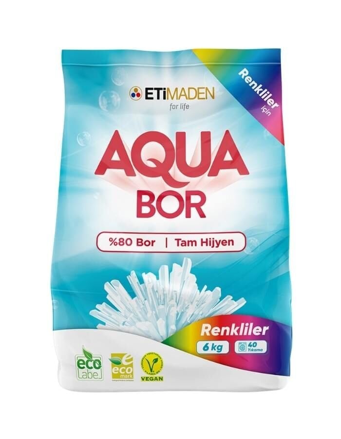 Aqua Bor Matik Renkliler 6 Kg
