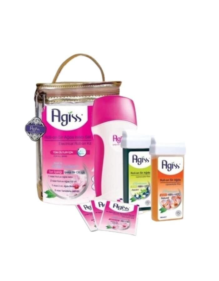 Agiss Sir Ağda Roll-On Isıtıcı Set