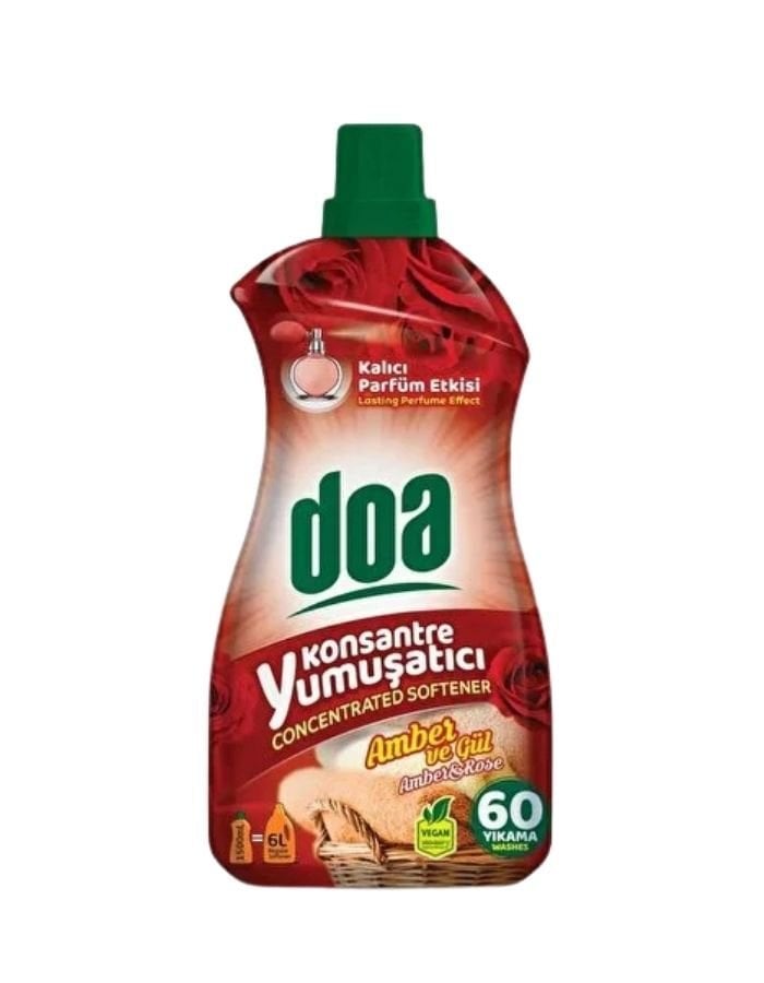 Doa Extra Amber Ve Gül  Konsantre Yumuşatıcı 1500 ML