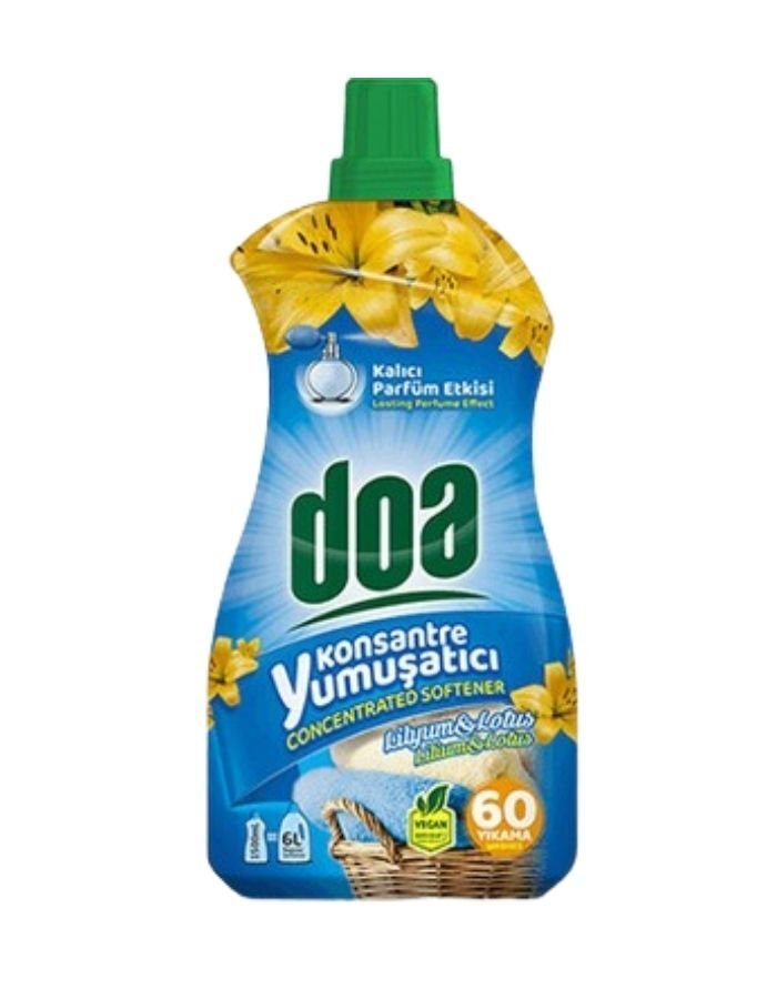 Doa Extra Lotus Çiçeği Konstantre Yumuşatıcı 1500 ML