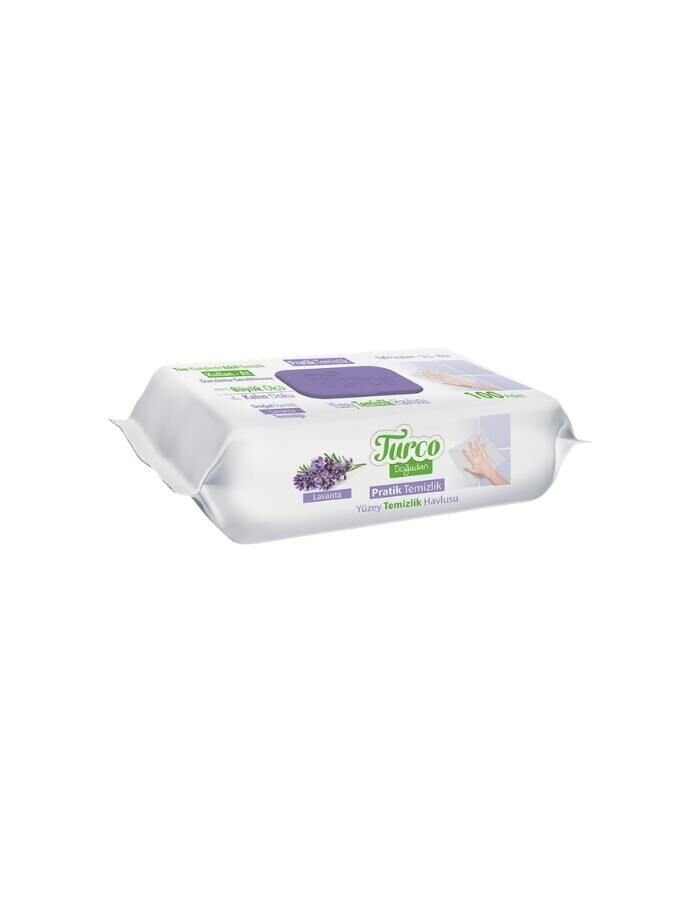 Baby Turco 100'lü Lavanta Yüzey Temizlik Havlusu