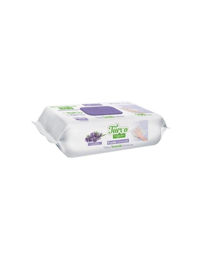 Baby Turco 100'lü Lavanta Yüzey Temizlik Havlusu