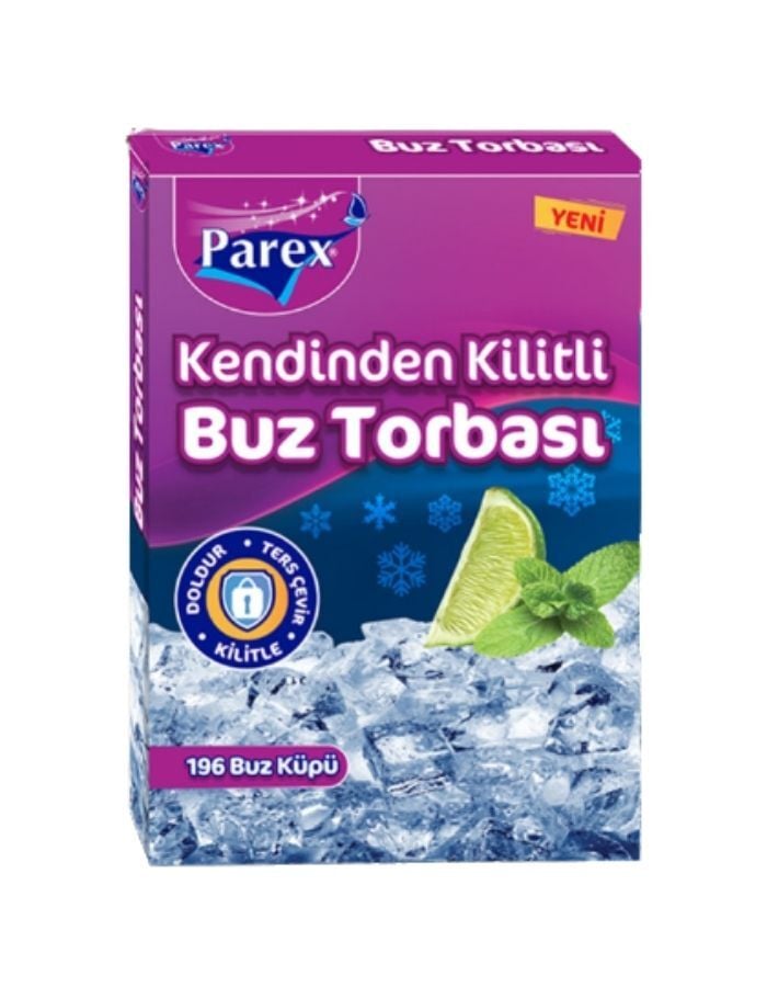 Parex Kendinden Kilitli Buz Torbası
