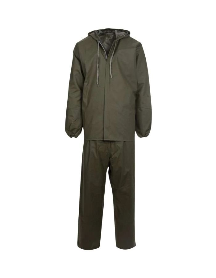 Fermuarlı Yağmurluk Çay Kıyafet Takımı